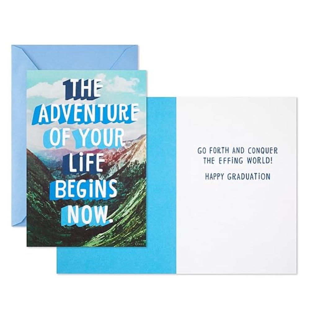 Pack Six Hallmark Graduation Cards - NEW, Funny